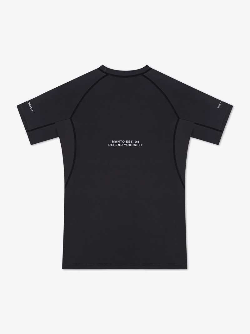 MANTO Varsity RASHGUARD -black